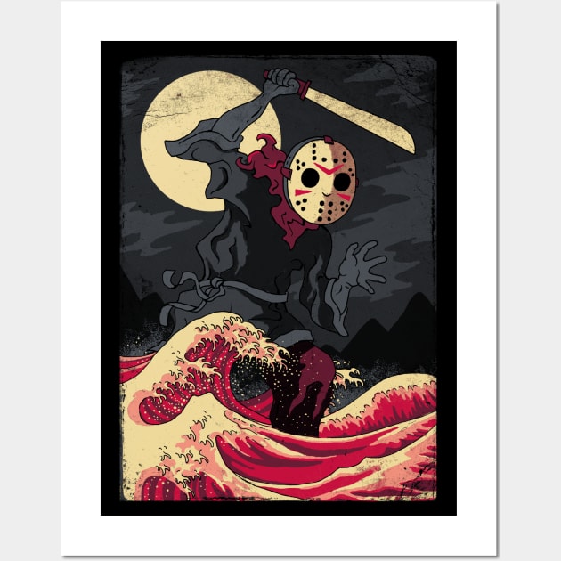 Crystal Lake Demon Wall Art by DinoMike